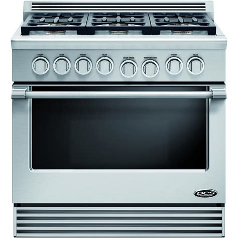 dcs 6 burner gas stove